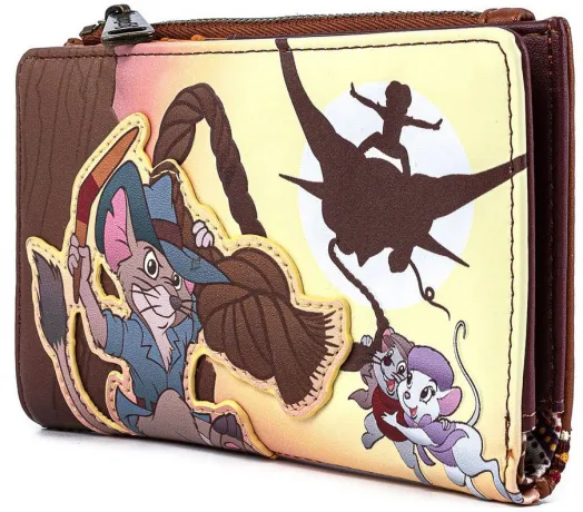 Portefeuille à rabat Bernard et Bianca au pays des kangourous Loungefly