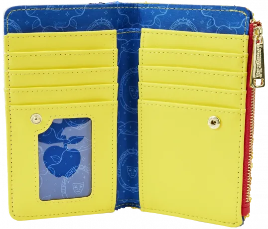 Portefeuille à rabat Blanche-Neige Sequin Loungefly