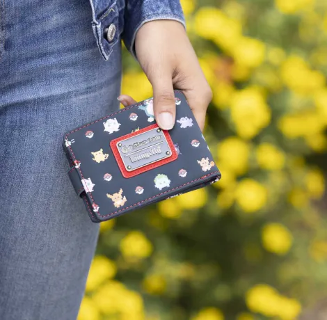 Portefeuille à rabat Block Art Pokémon Loungefly