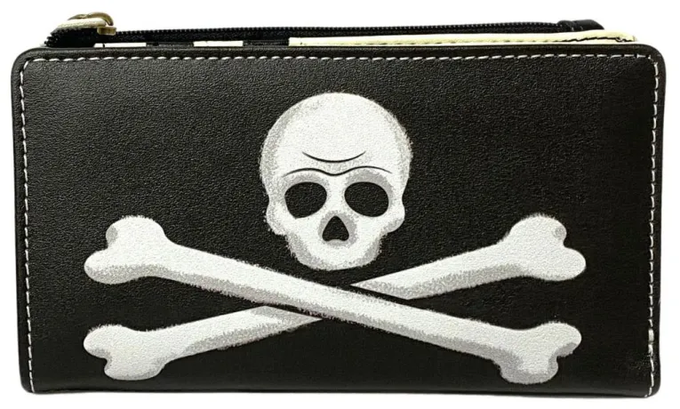 Portefeuille à rabat Capitaine Crochet Rocher du Crâne Loungefly