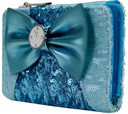 Portefeuille à rabat Cendrillon Sequin Loungefly