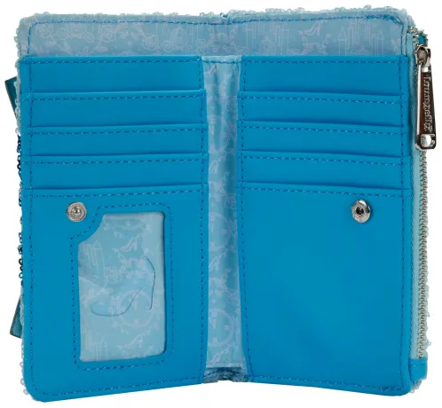 Portefeuille à rabat Cendrillon Sequin Loungefly