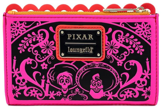 Portefeuille à rabat Coco Drapeaux de Fête Découpés Loungefly