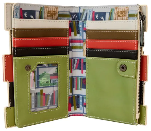 Portefeuille à rabat Collection de Livres Glow Loungefly