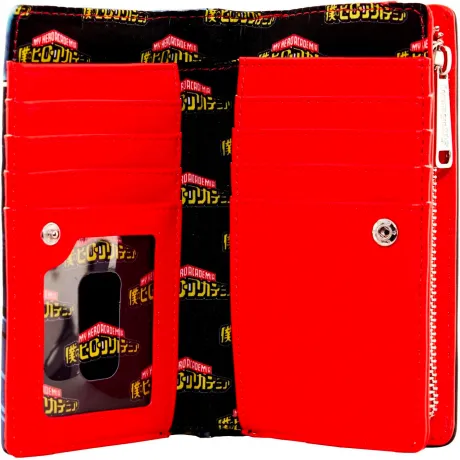 Portefeuille à rabat Deku vs Katsuki Bakugo Loungefly