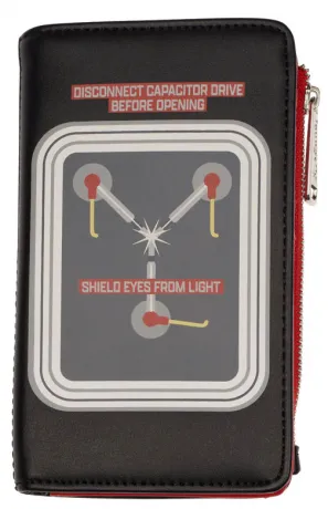 Portefeuille à rabat DeLorean Loungefly