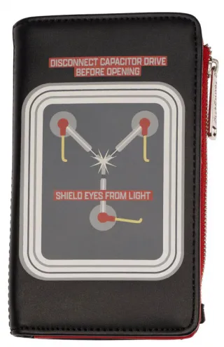 Portefeuille à rabat DeLorean Loungefly