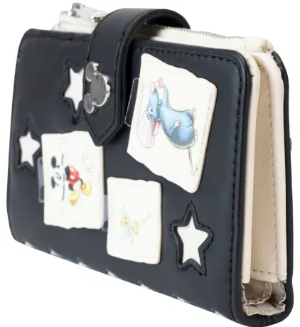 Portefeuille à rabat Disney 100 Carnet de Croquis Loungefly