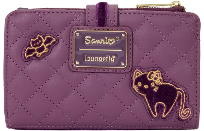 Portefeuille à rabat en velours Hello Kitty Costume Halloween Loungefly