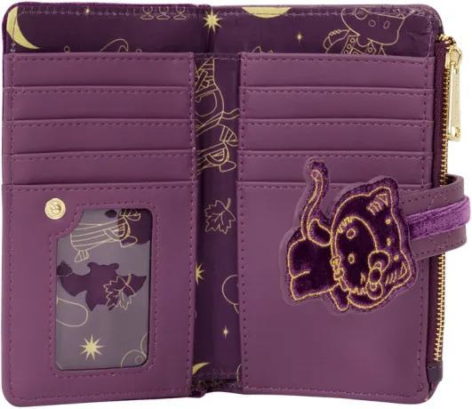 Portefeuille à rabat en velours Hello Kitty Costume Halloween Loungefly