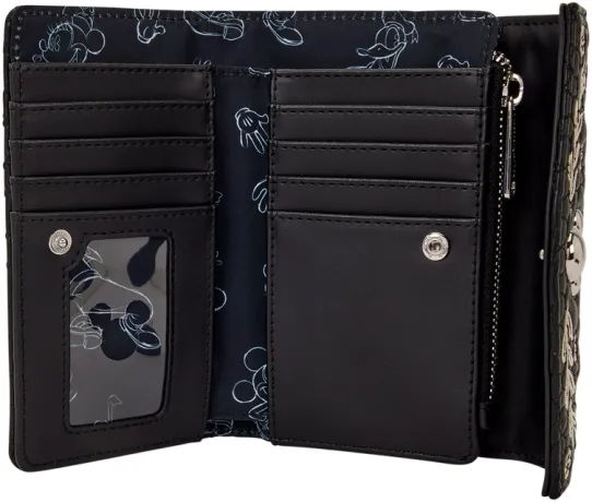 Portefeuille à rabat Esquisse d&#039;artiste Loungefly