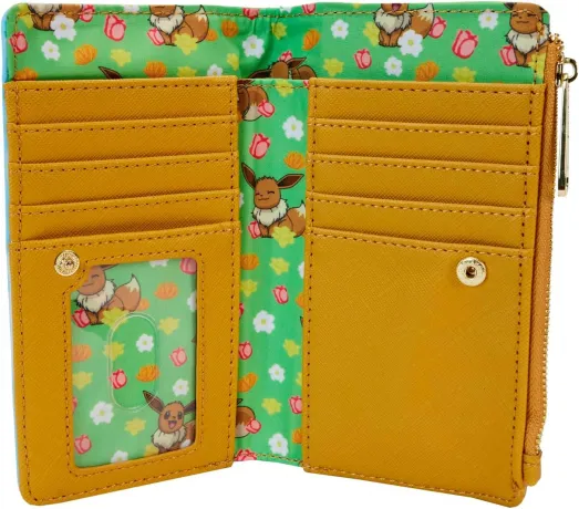 Portefeuille à rabat Evoli Fleurs Loungefly