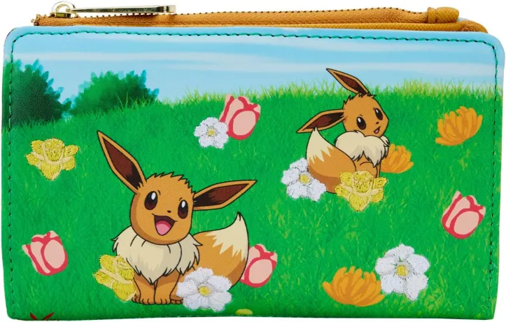 Portefeuille à rabat Evoli Fleurs Loungefly