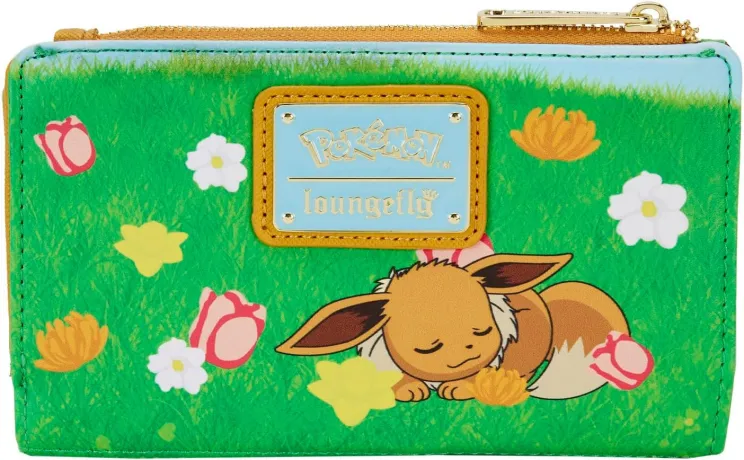 Portefeuille à rabat Evoli Fleurs Loungefly