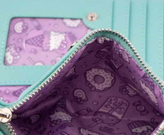 Portefeuille à rabat Hello Kitty Cupcake Cosplay Loungefly