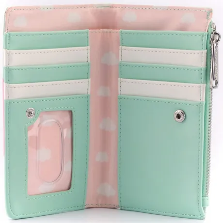 Portefeuille à rabat Hello Kitty &amp; Pusheen sur le Nuage Loungefly