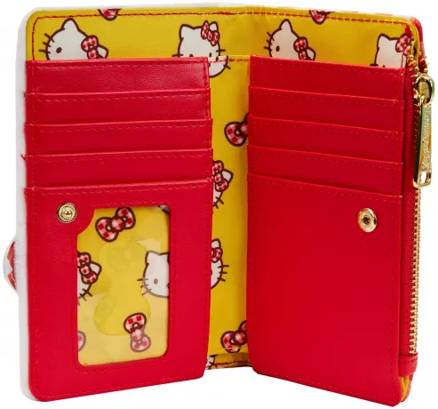 Portefeuille à rabat Hello Kitty Vichy Cosplay Loungefly