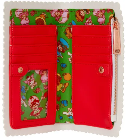 Portefeuille à rabat Hello Kitty x Charlotte aux Fraises Loungefly