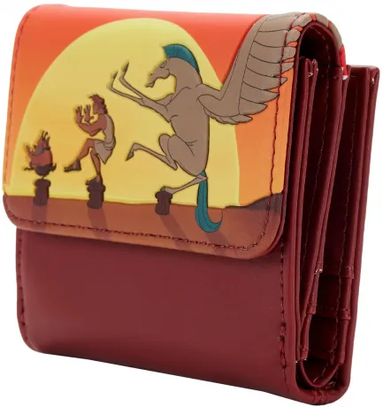 Portefeuille à rabat Hercule 25ème Anniversaire Le Coucher du Soleil Loungefly