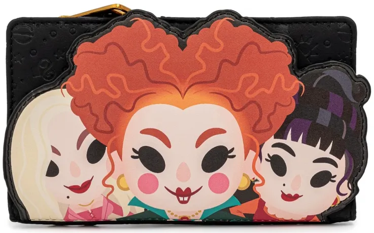 Portefeuille à rabat Hocus Pocus Sœurs Sanderson Loungefly