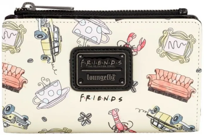 Portefeuille à rabat Homard Impression Intégrale Loungefly