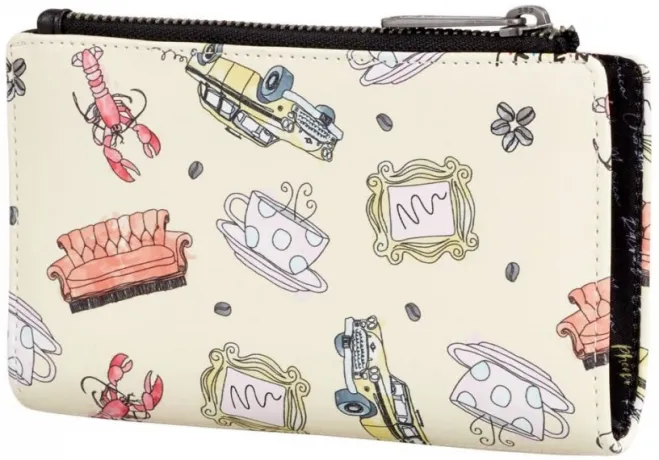 Portefeuille à rabat Homard Impression Intégrale Loungefly