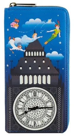 Portefeuille zippé Horloge Lumineuse Loungefly