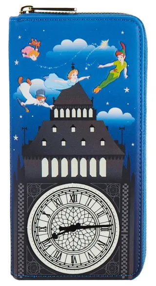 Portefeuille zippé Horloge Lumineuse Loungefly