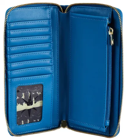 Portefeuille zippé Horloge Lumineuse Loungefly