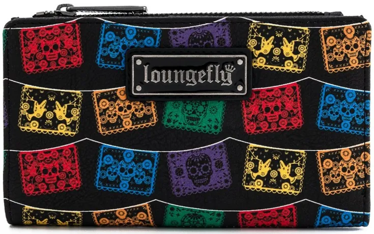Portefeuille à rabat Halloween Journée des Morts Loungefly