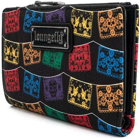 Portefeuille à rabat Halloween Journée des Morts Loungefly