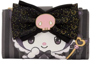 Portefeuille à rabat Kuromi 20ème Anniversaire Loungefly