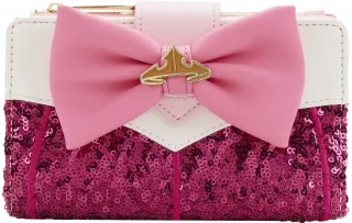 Portefeuille à rabat La Belle au Bois Dormant Princesse Sequins Aurore Cosplay Loungefly
