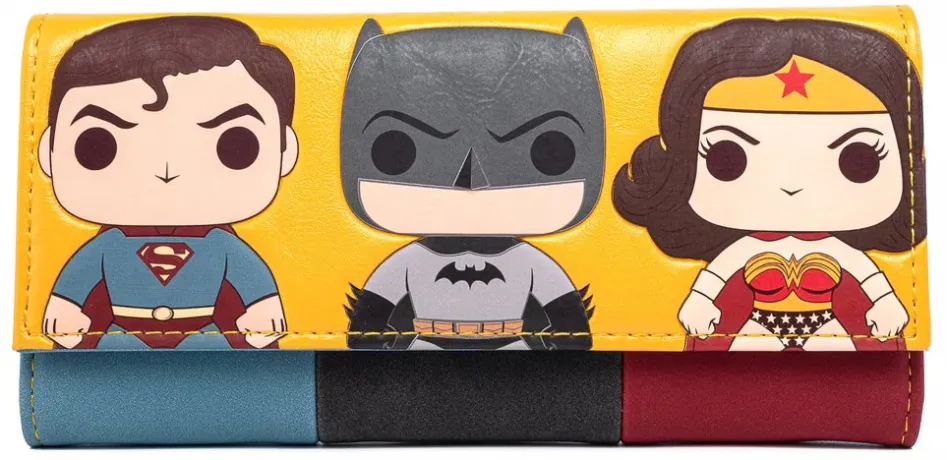 Portefeuille à rabat La Ligue des Justiciers Pop! by Loungefly Loungefly