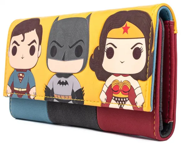 Portefeuille à rabat La Ligue des Justiciers Pop! by Loungefly Loungefly
