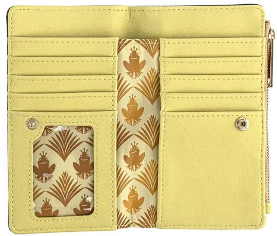 Portefeuille à rabat La Princesse et la Grenouille Livre Loungefly