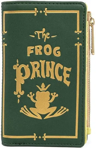 Portefeuille à rabat La Princesse et la Grenouille Livre Loungefly
