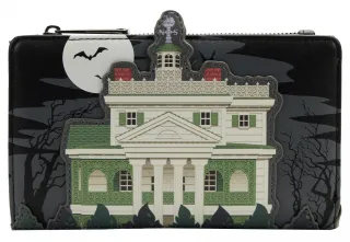 Portefeuille à rabat Le Manoir Hanté Hitch Hikers Gate Glow Loungefly