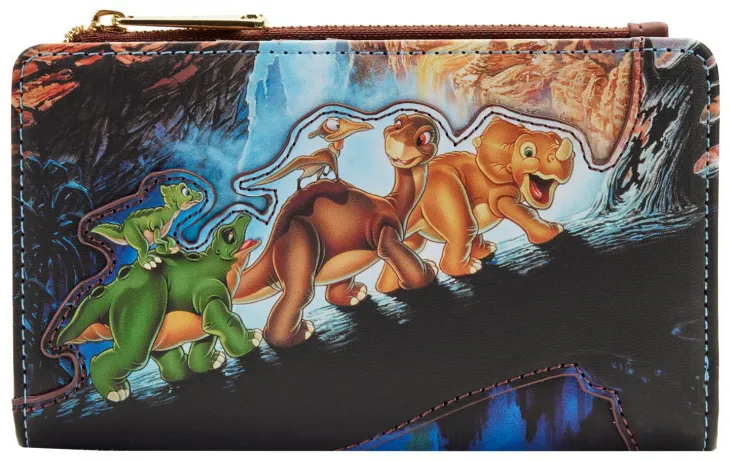 Portefeuille à rabat Le Petit Dinosaure Affiche du Film Loungefly