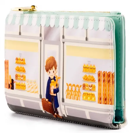 Portefeuille à rabat Les animaux fantastiques Boulangerie Kowalski Loungefly