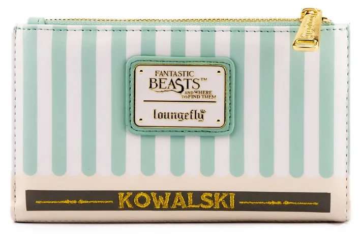 Portefeuille à rabat Les animaux fantastiques Boulangerie Kowalski Loungefly