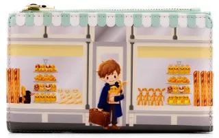 Portefeuille à rabat Les animaux fantastiques Boulangerie Kowalski Loungefly