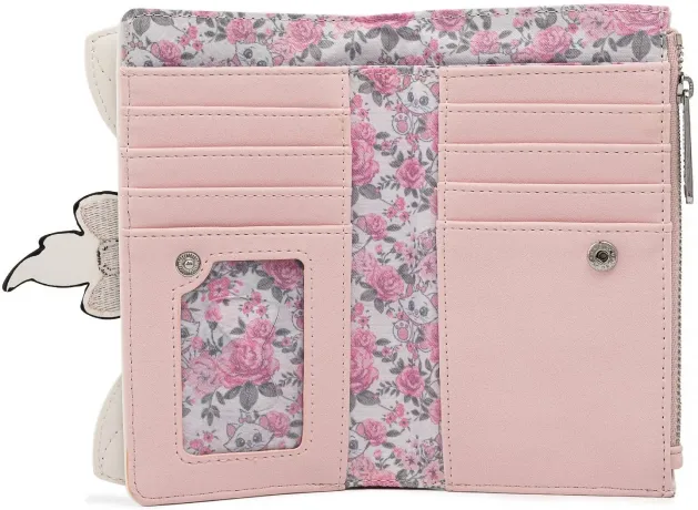 Portefeuille à rabat Les Aristochats Marie Floral Cosplay Loungefly