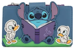 Portefeuille à rabat Lilo et Stitch Story Time Duckies Cosplay Loungefly