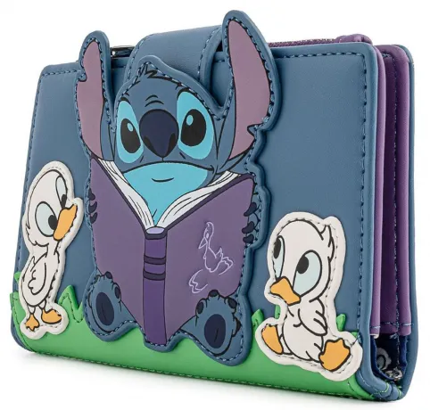 Portefeuille à rabat Lilo et Stitch Story Time Duckies Cosplay Loungefly