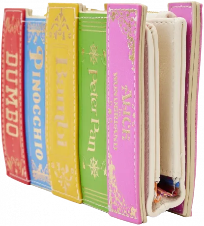 Portefeuille à rabat Livres Classiques Disney Stitch Shoppe Loungefly