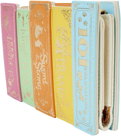 Portefeuille à rabat Livres Classiques Disney Volume 2 Stitch Shoppe Figural Loungefly