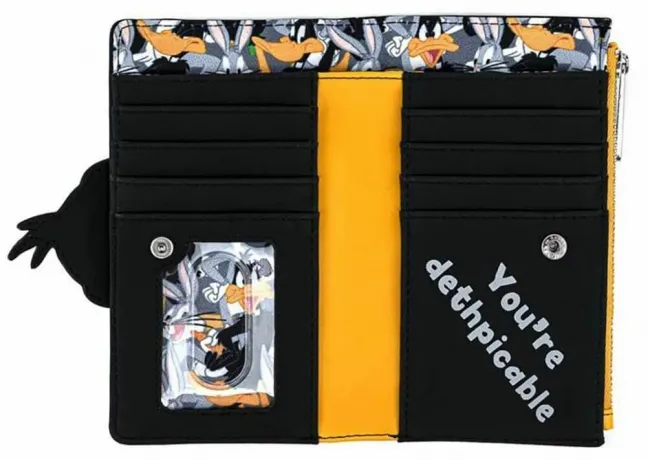 Portefeuille à rabat Looney Tunes Daffy Duck Cosplay Loungefly