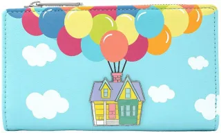 Portefeuille à rabat Maison de Carl tenue par des Ballons Loungefly