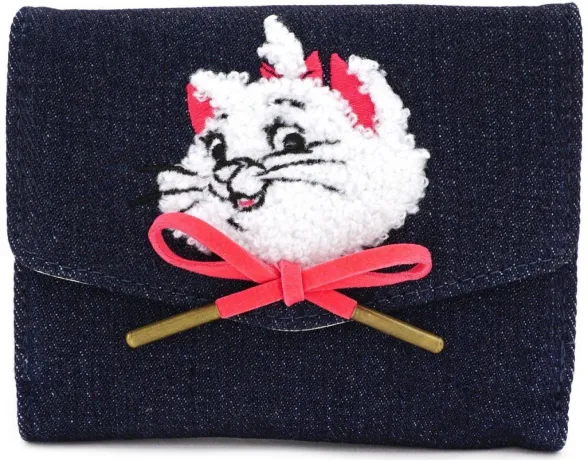 Portefeuille à rabat Marie Denim Loungefly